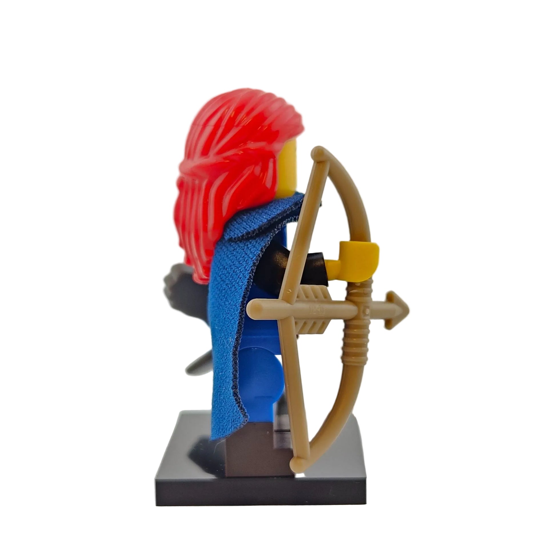 LEGO Minifigures 71037 Series 24 Minifigur Falconer Falknerin Seitenansicht rechts