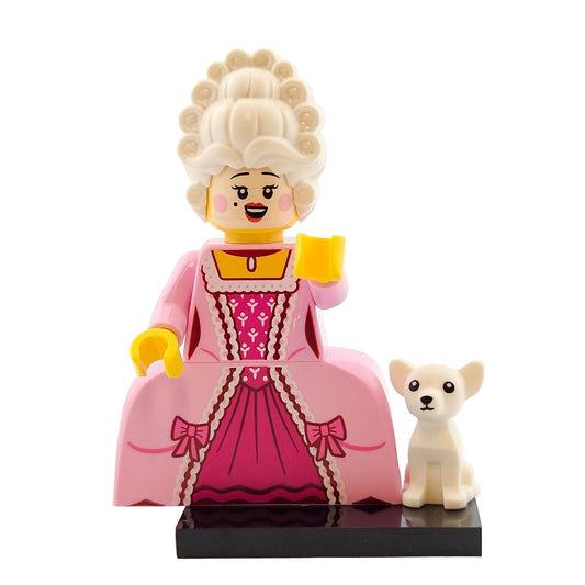 LEGO Minifigures 71037 Series 24 Minifigur Rococo Aristocrat Vorderansicht