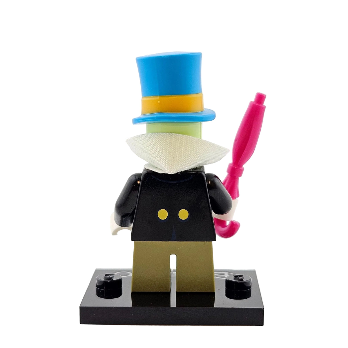 LEGO Minifigures 71038 Disney 100 Minifigur Jiminy Cricket Grille Hinteransicht