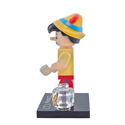 LEGO Minifigures 71038 Disney 100 Minifigur Pinocchio Seitenansicht links