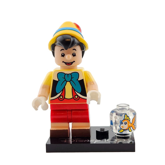 LEGO Minifigures 71038 Disney 100 Minifigur Pinocchio Vorderansicht
