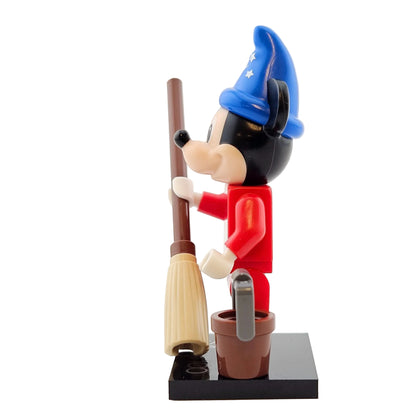 LEGO Minifigures 71038 Disney 100 Minifigur Sorcerers Apprentice Mickey Zauberlehrling Seitenansicht links