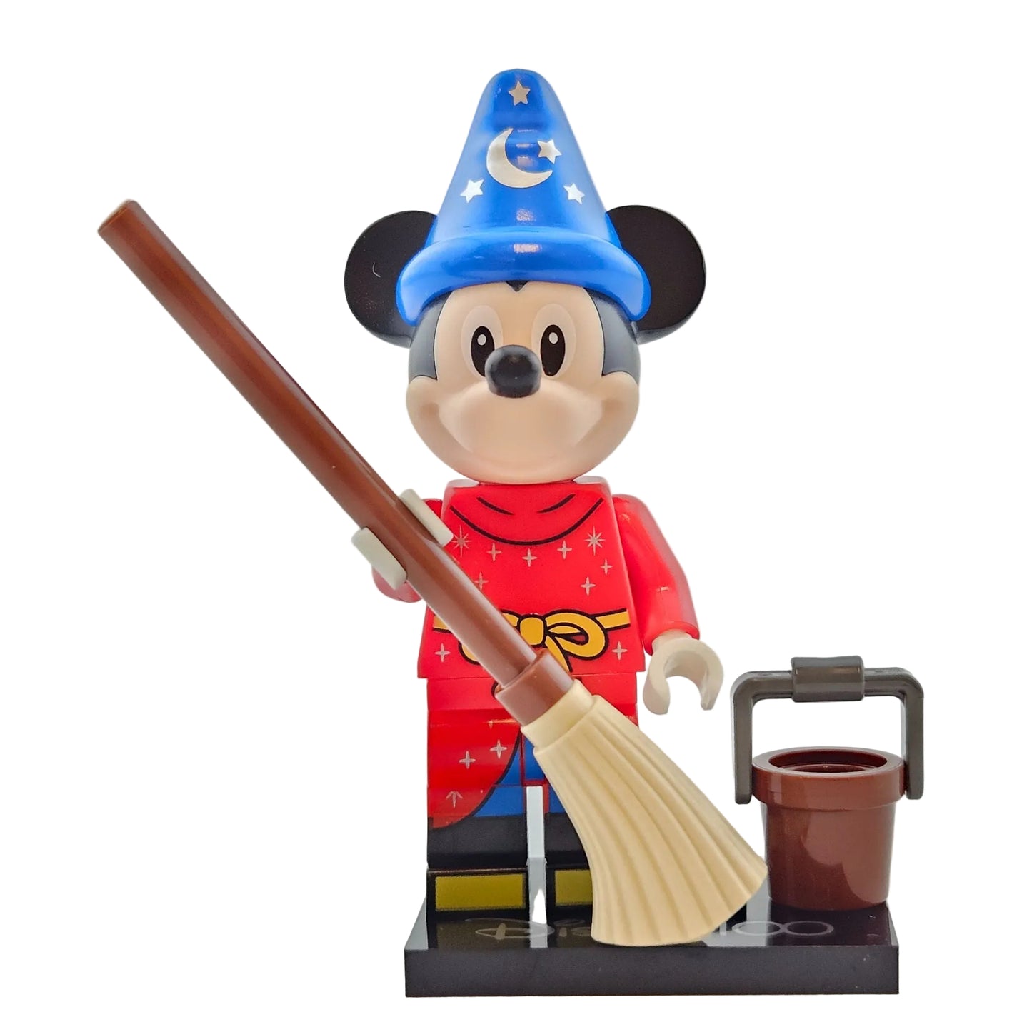 LEGO Minifigures 71038 Disney 100 Minifigur Sorcerers Apprentice Mickey Zauberlehrling Vorderansicht