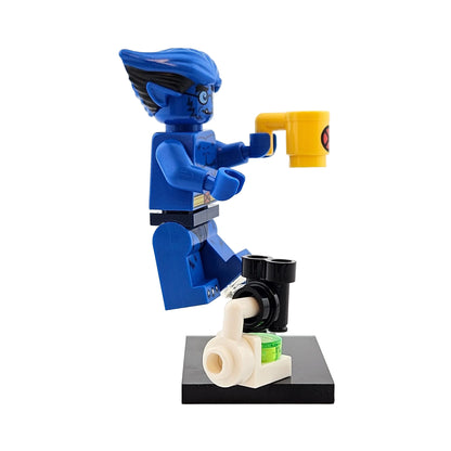LEGO Minifigures 71039 Marvels Studios Series 2 Minifigur Beast Seitenansicht rechts