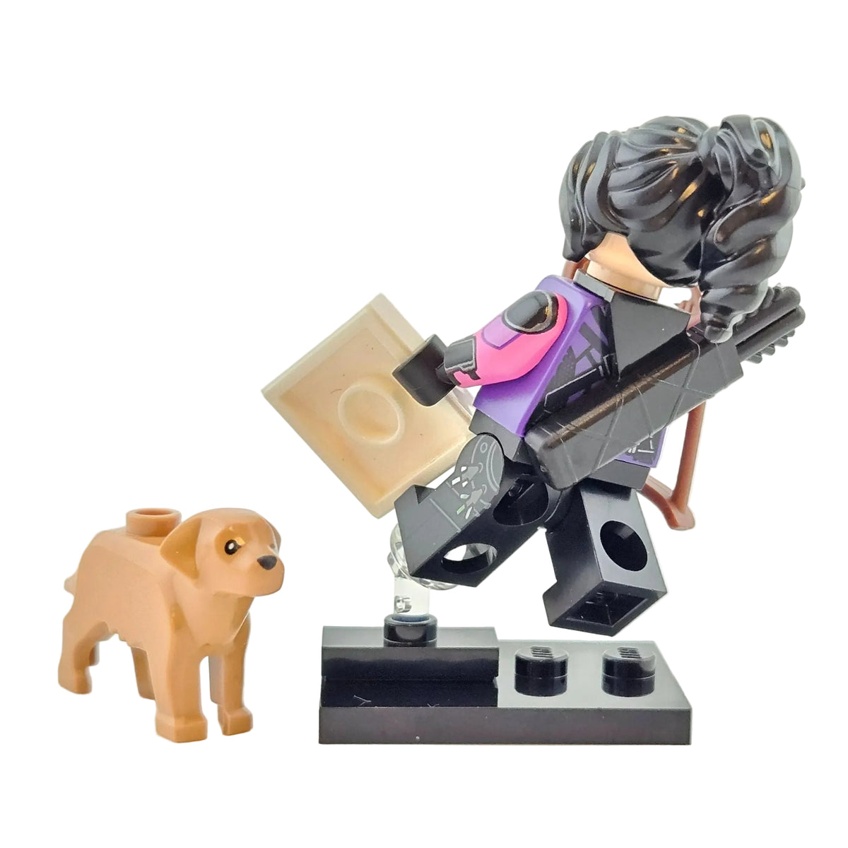 LEGO Minifigures 71039 Marvels Studios Series 2 Minifigur Kate Bishop Hinteransicht
