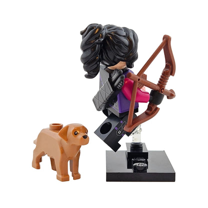 LEGO Minifigures 71039 Marvels Studios Series 2 Minifigur Kate Bishop Seitenansicht rechts