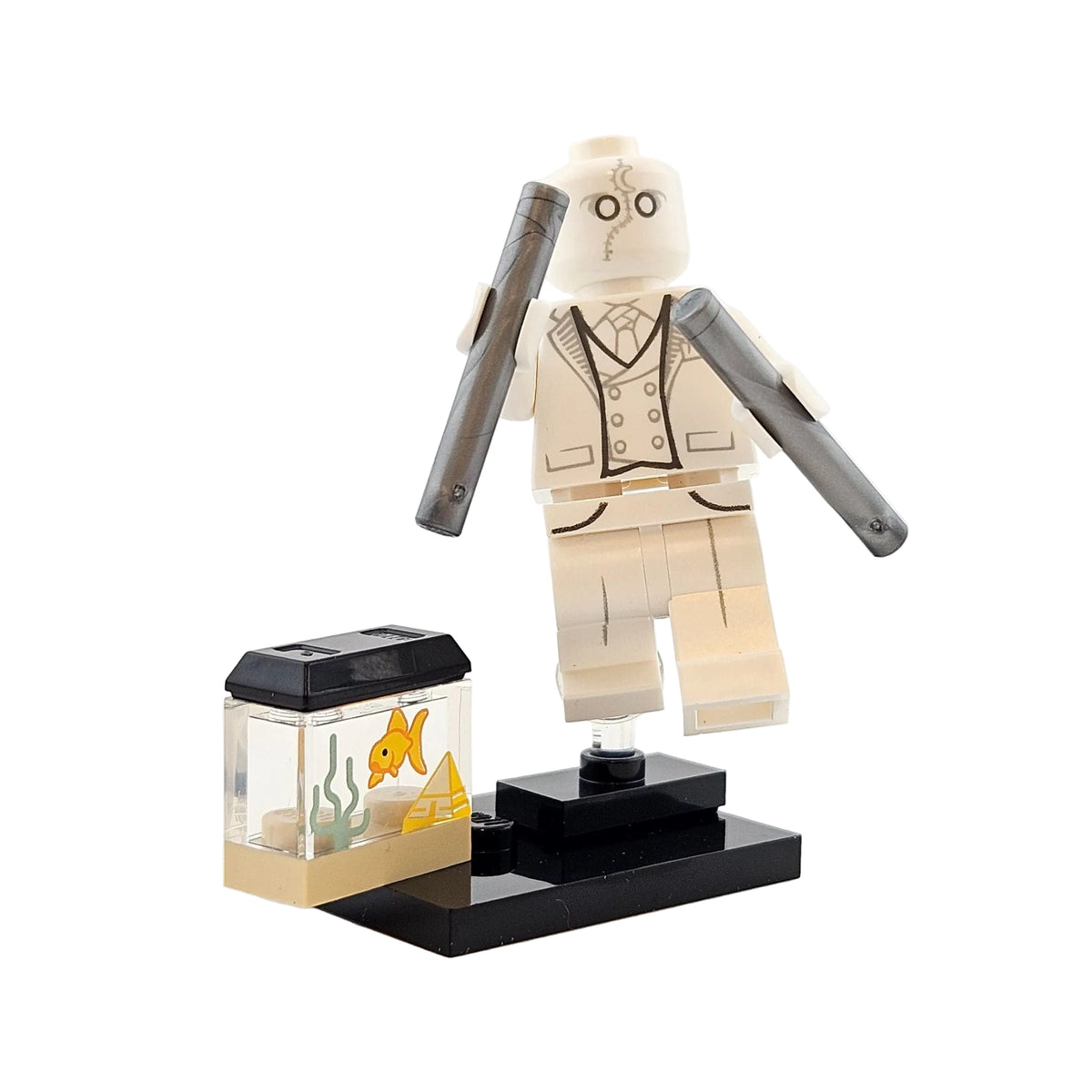LEGO Minifigures 71039 Marvels Studios Series 2 Minifigur Mr Knight vorne schräg