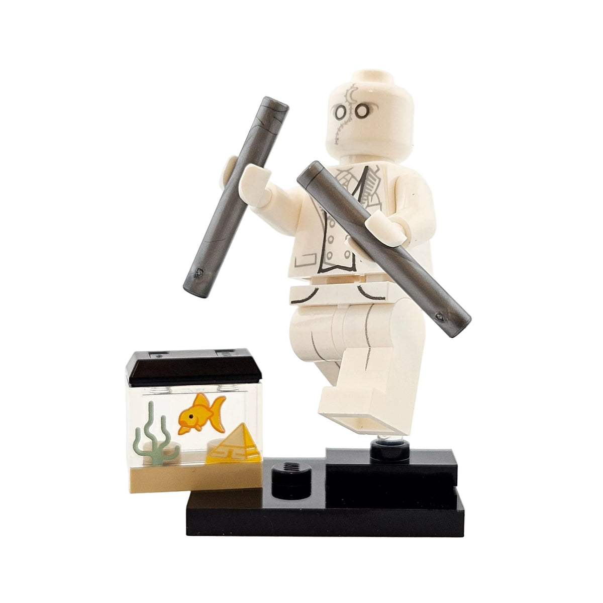 LEGO Minifigures 71039 Marvels Studios Series 2 Minifigur Mr Knight Vorderansicht
