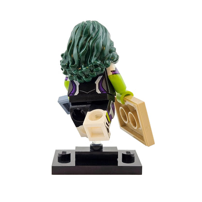 LEGO Minifigures 71039 Marvels Studios Series 2 Minifigur She Hulk Hinteransicht