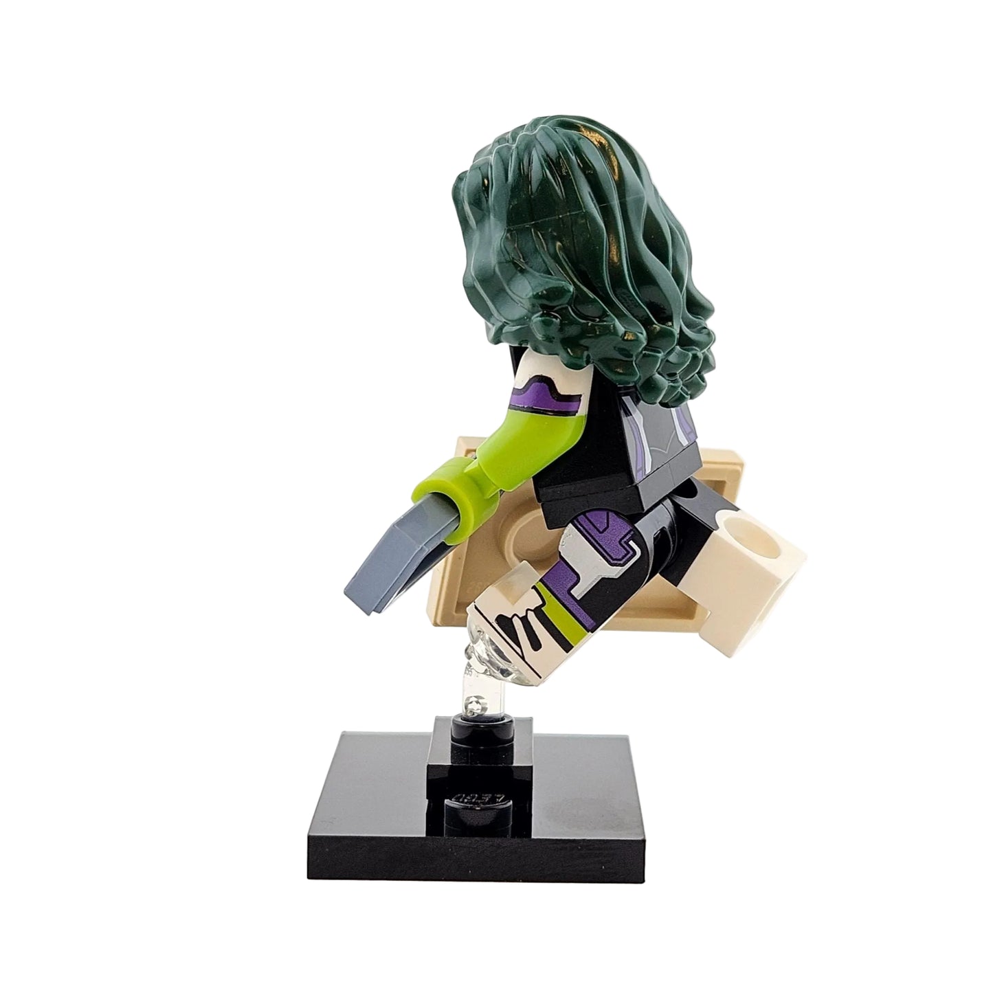 LEGO Minifigures 71039 Marvels Studios Series 2 Minifigur She Hulk Seitenansicht links