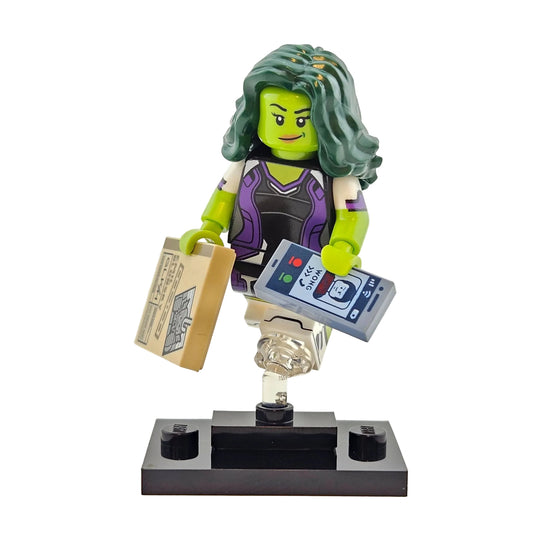 LEGO Minifigures 71039 Marvels Studios Series 2 Minifigur She Hulk Vorderansicht