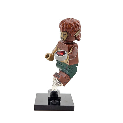 LEGO Minifigures 71039 Marvels Studios Series 2 Minifigur Werewolf by Night Seitenansicht links
