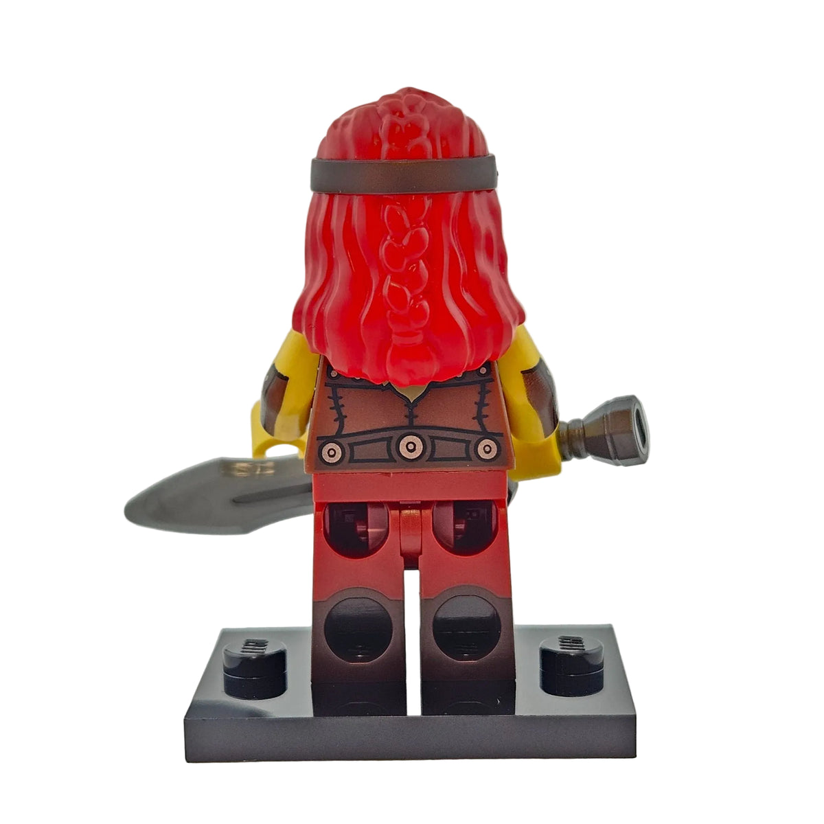 LEGO Minifigures 71045 Series 25 Minifigur Fierce Barbarian Hinteransicht