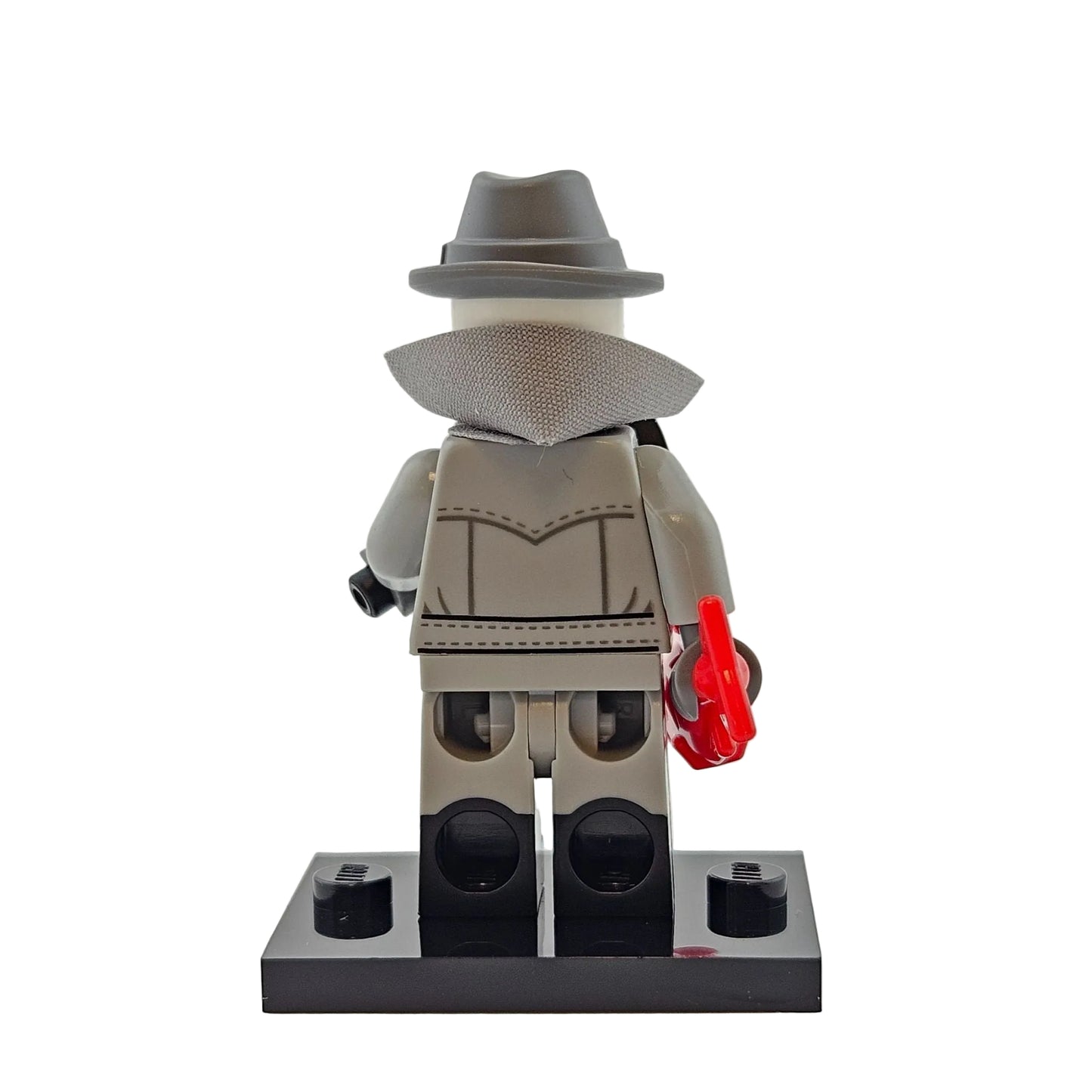 LEGO Minifigures 71045 Series 25 Minifigur Film Noir Detective Hinteransicht