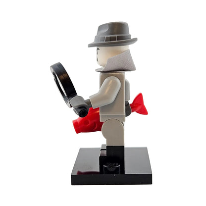 LEGO Minifigures 71045 Series 25 Minifigur Film Noir Detective Seitenansicht links