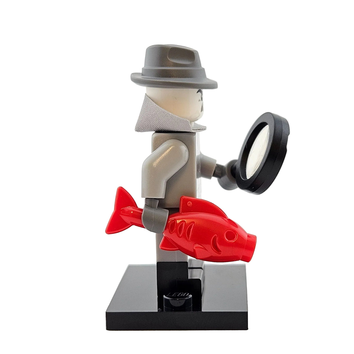LEGO Minifigures 71045 Series 25 Minifigur Film Noir Detective Seitenansicht rechts