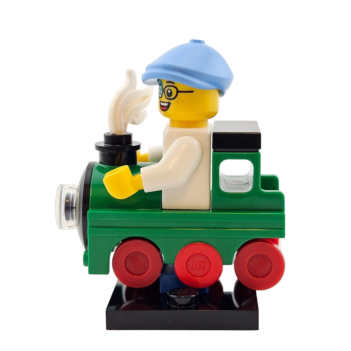 LEGO Minifigures 71045 Series 25 Minifigur Train Kid Seitenansicht links