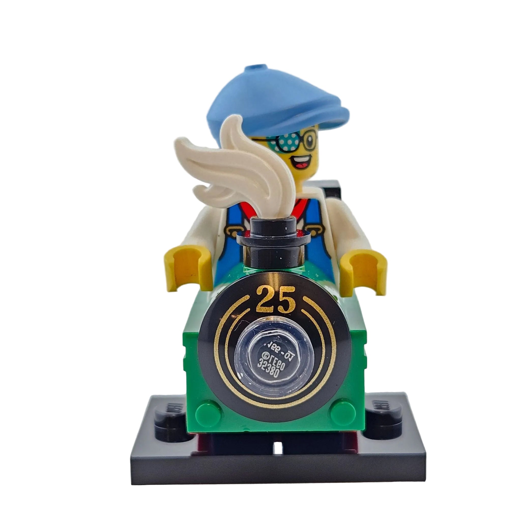 LEGO Minifigures 71045 Series 25 Minifigur Train Kid Vorderansicht