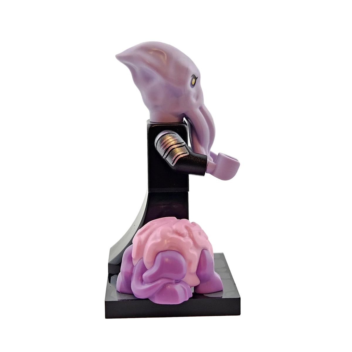 LEGO Minifiguren 71047 Dungeons and Dragons Figur Mind Flayer Gedankenschinder Seitenansicht rechts
