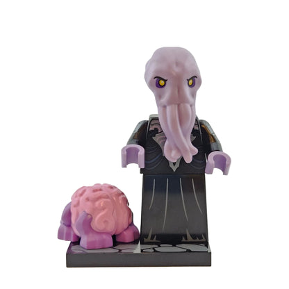 LEGO Minifiguren 71047 Dungeons and Dragons Figur Mind Flayer Gedankenschinder Vorderansicht