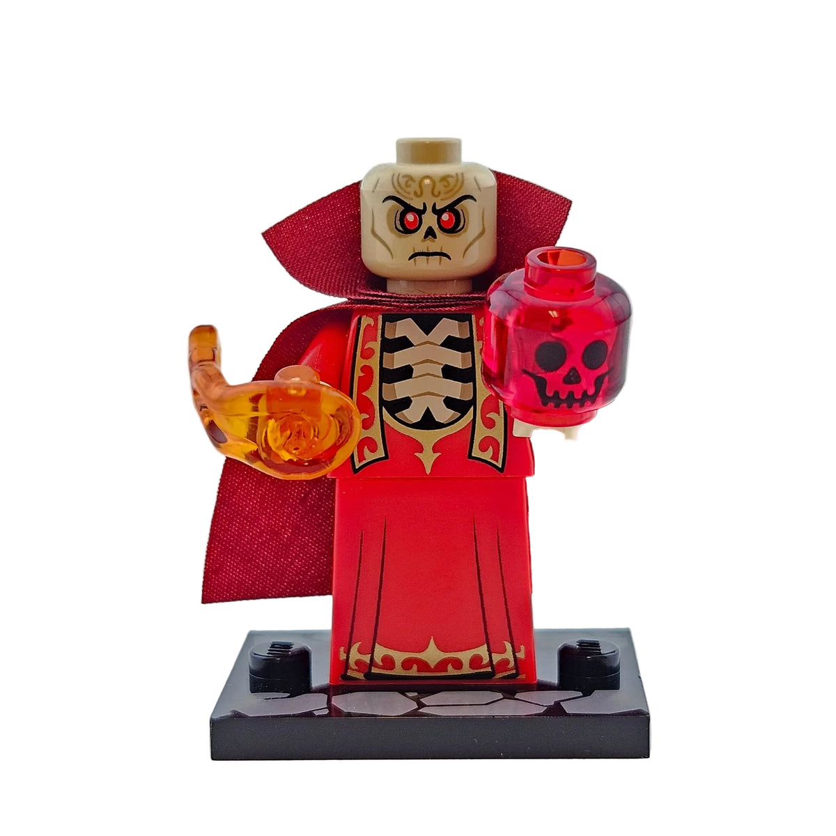 LEGO Minifiguren 71047 Dungeons and Dragons Figur Szass Tam Vorderansicht