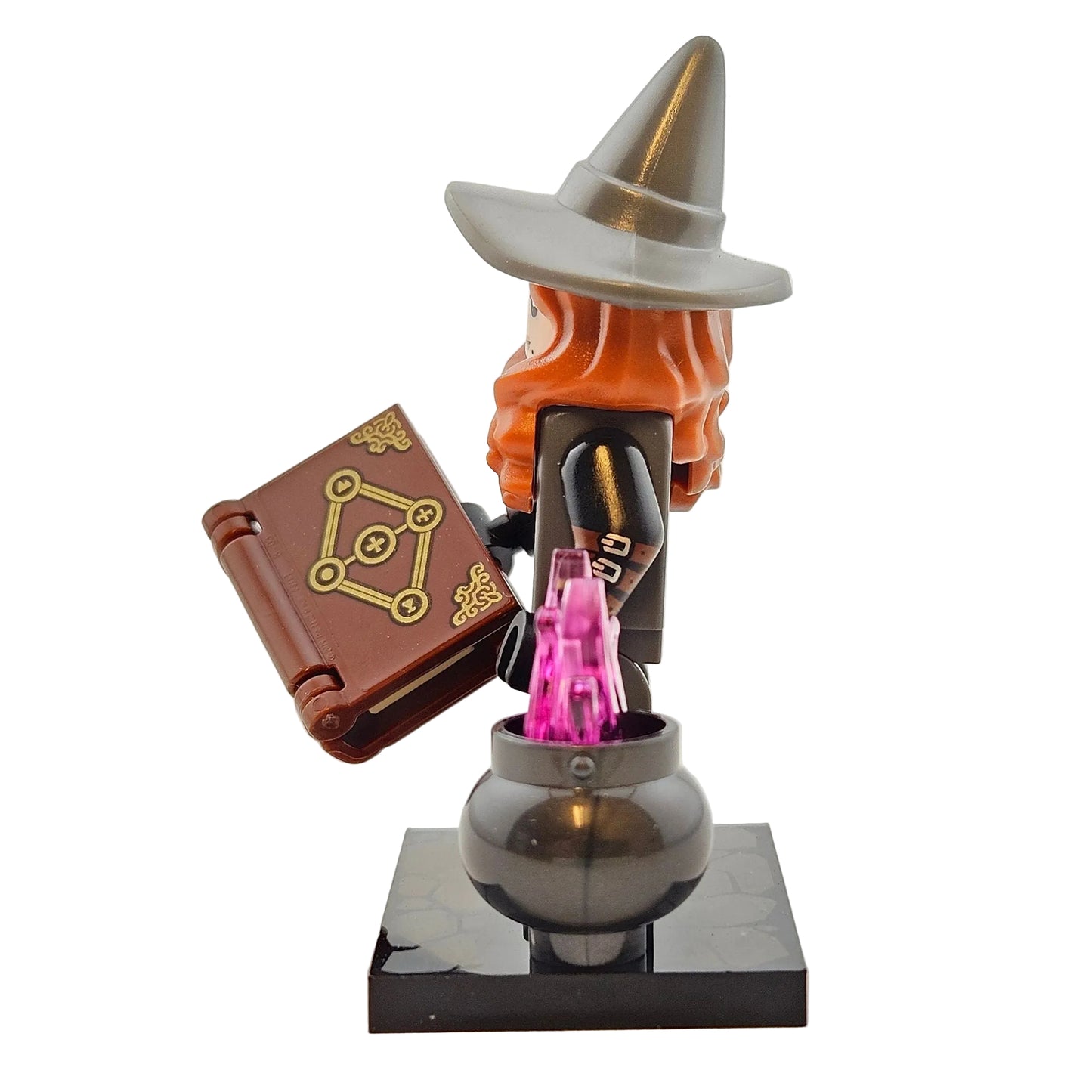 LEGO Minifiguren 71047 Dungeons and Dragons Figur Tasha the Witch Queen Hexenkönigin Seitenansicht links