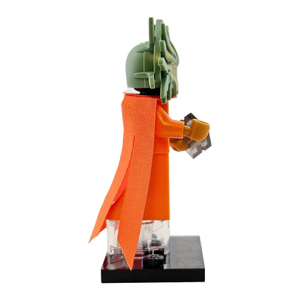 LEGO Minifiguren 71047 Dungeons and Dragons Figur The Lady of Pain Herrscherin der Schmerzen Seitenansicht rechts