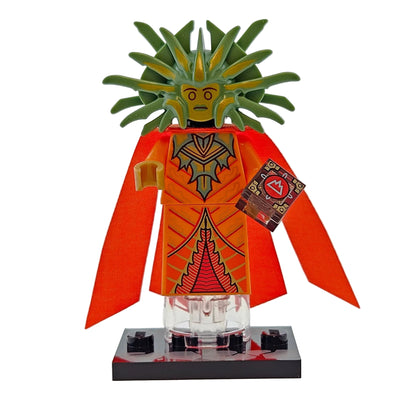 LEGO Minifiguren 71047 Dungeons and Dragons Figur The Lady of Pain Herrscherin der Schmerzen Vorderansicht