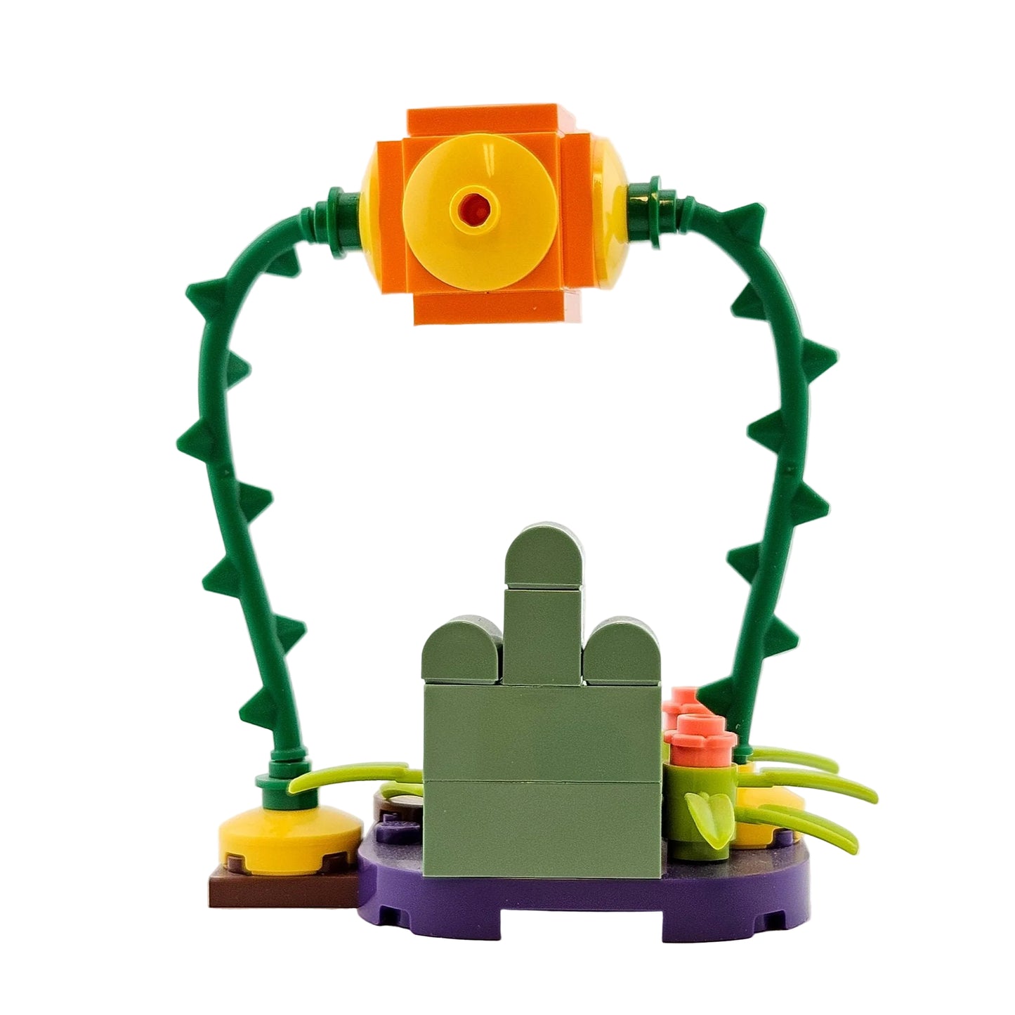 LEGO Minifiguren 71413 Super Mario Figur Bramball Hinteransicht