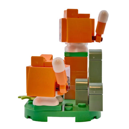 LEGO Minifiguren 71413 Super Mario Figur Katzen Goomba Seitenansicht rechts