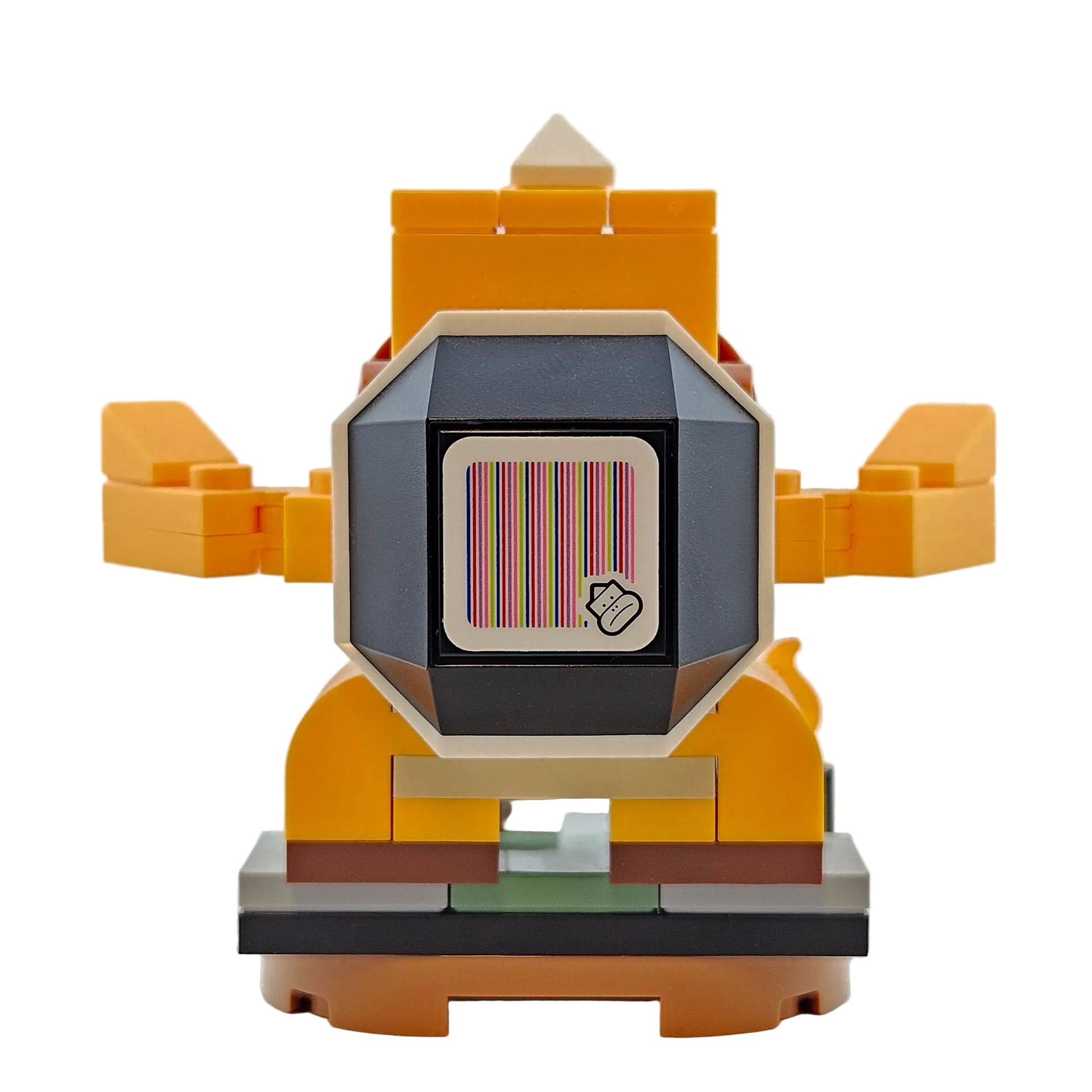 LEGO Minifiguren 71413 Super Mario Figur Sumo Bro Sumo Bruder Hinteransicht