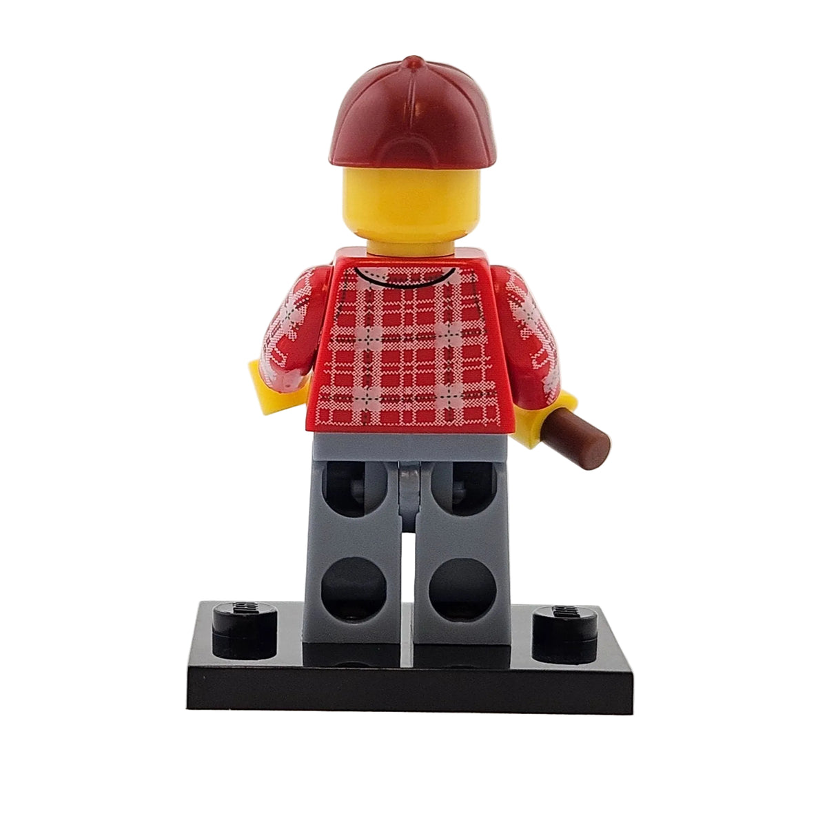 LEGO Minifigures 8805 Series 5 Minifigur Holzfäller Hinteransicht