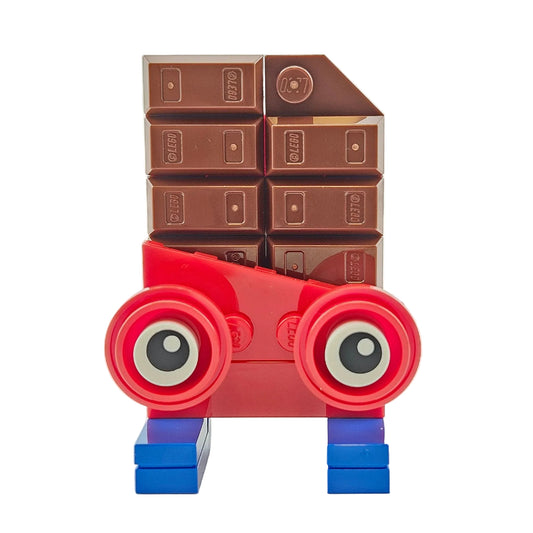 LEGO Movie 2 Figur Schokolade aus Set 70822 Vorderansicht