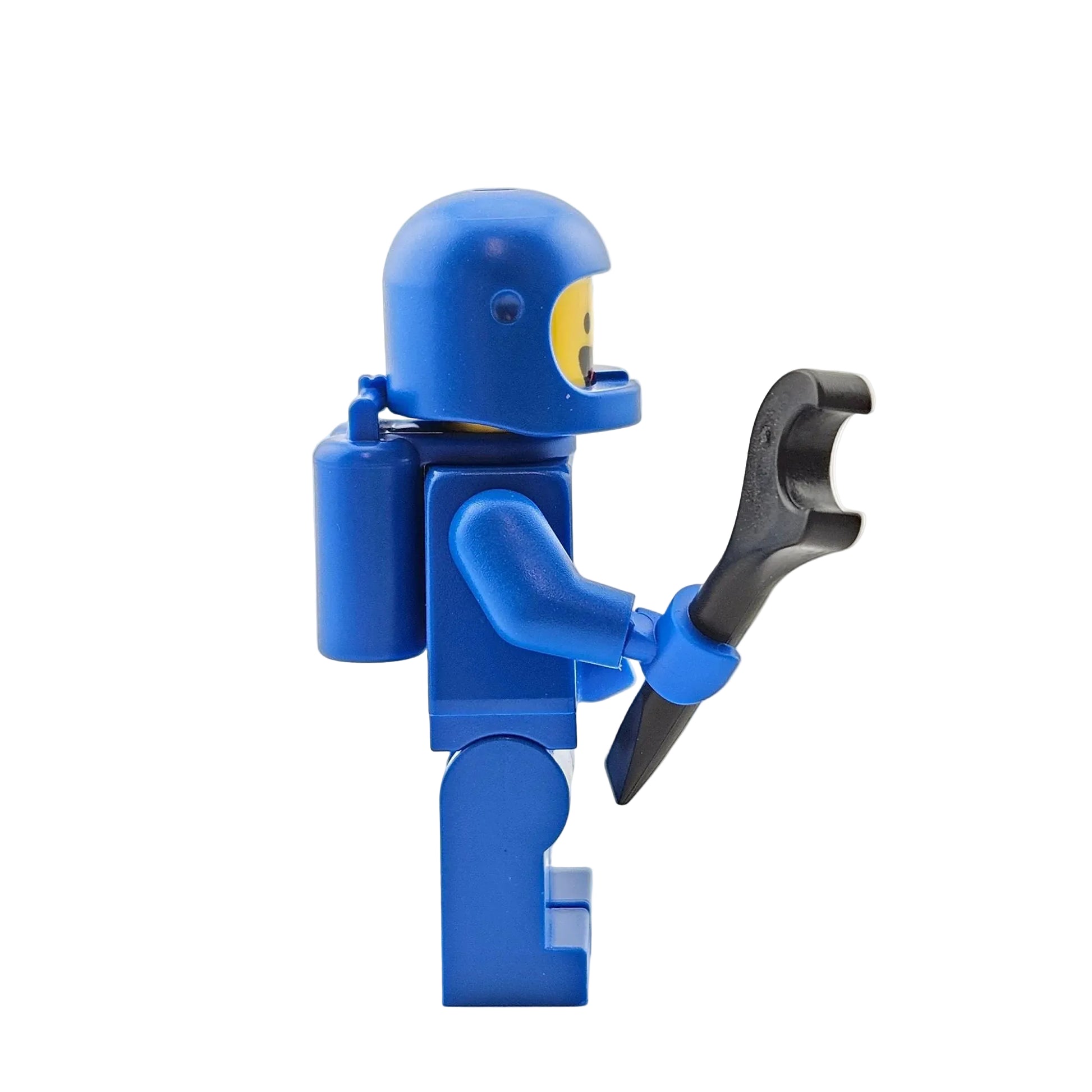 LEGO Movie 2 Minifigures Astronaut Benny aus Set 70841 Minifigur Seitenansicht rechts