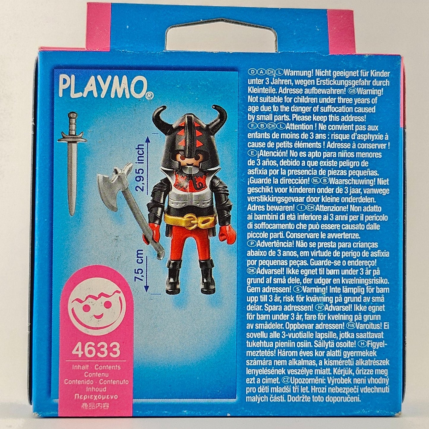 Playmobil Special 4633 Ritter Drachenritter Hinteransicht