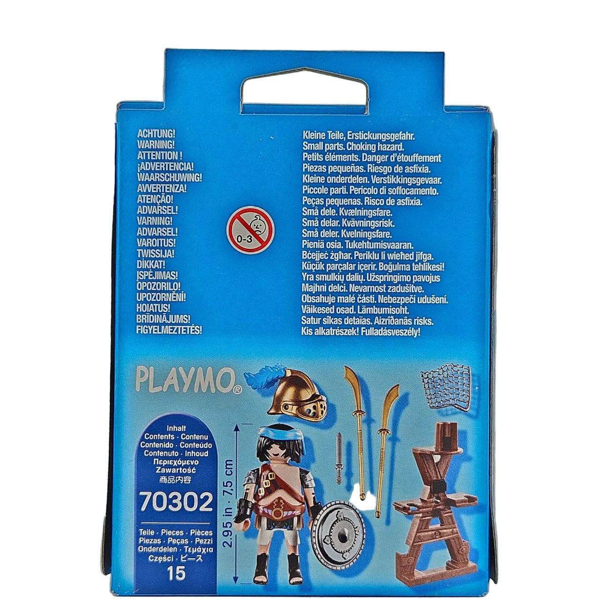 Playmobil Special Plus 70302 Gladiator Hinteransicht