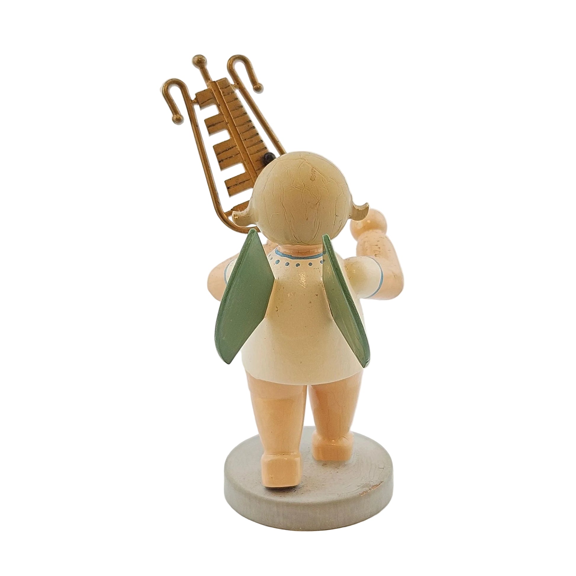 Wendt & Kühn Engel mit Glockenspiel Höhe 7,5 cm, Ansicht von hinten